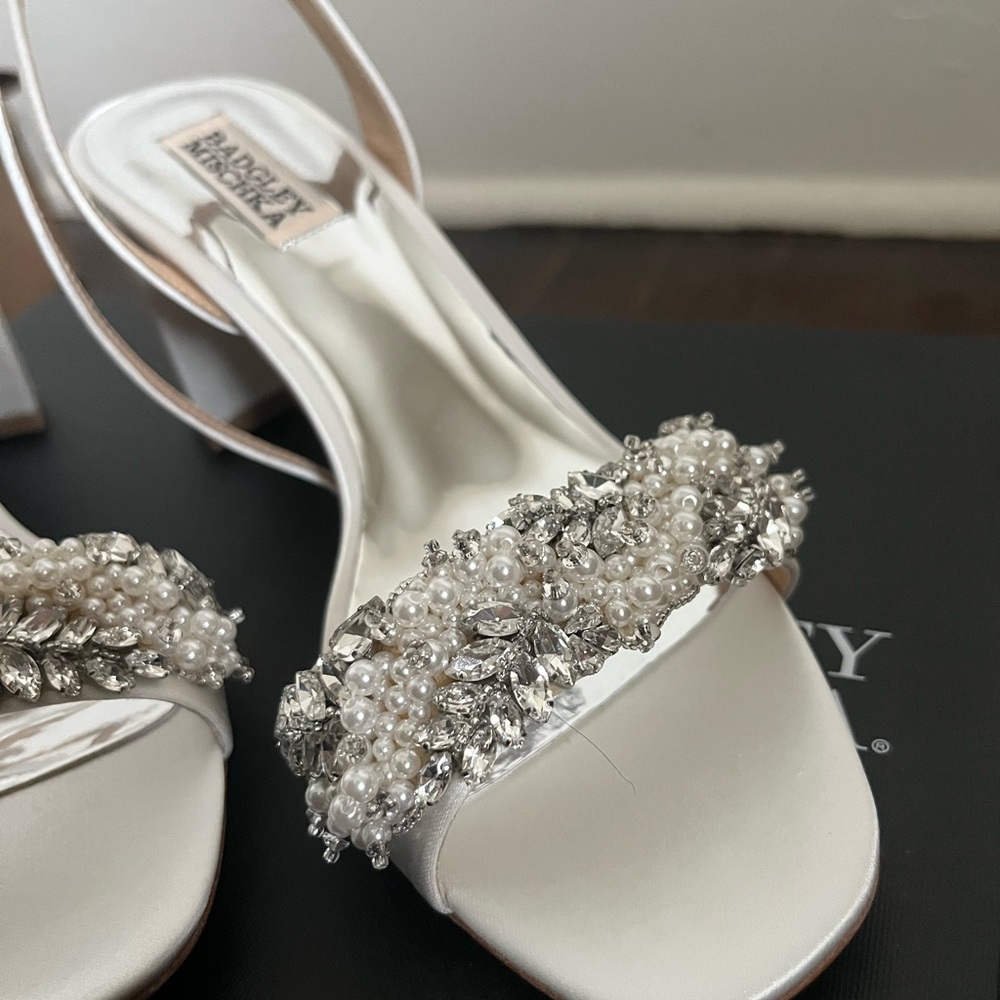 Badgley Mischka Clara Block Heels
